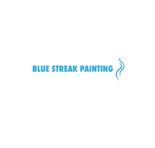 Blue Streak Painting