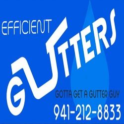 Efficient gutters and pool cages