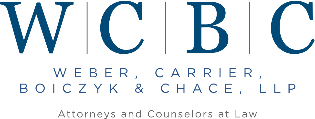 Weber, Carrier, Boiczyk & Chace, LLP