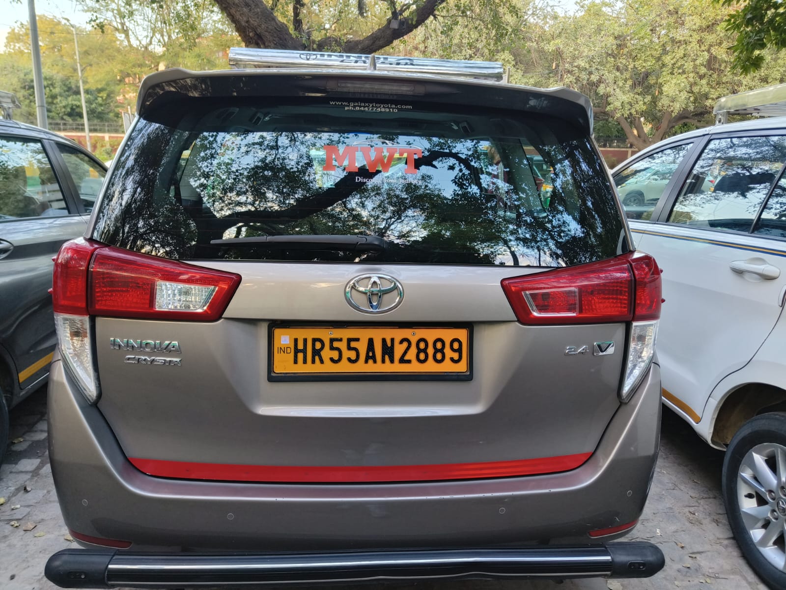Toyota Innova Crysta Hire Delhi