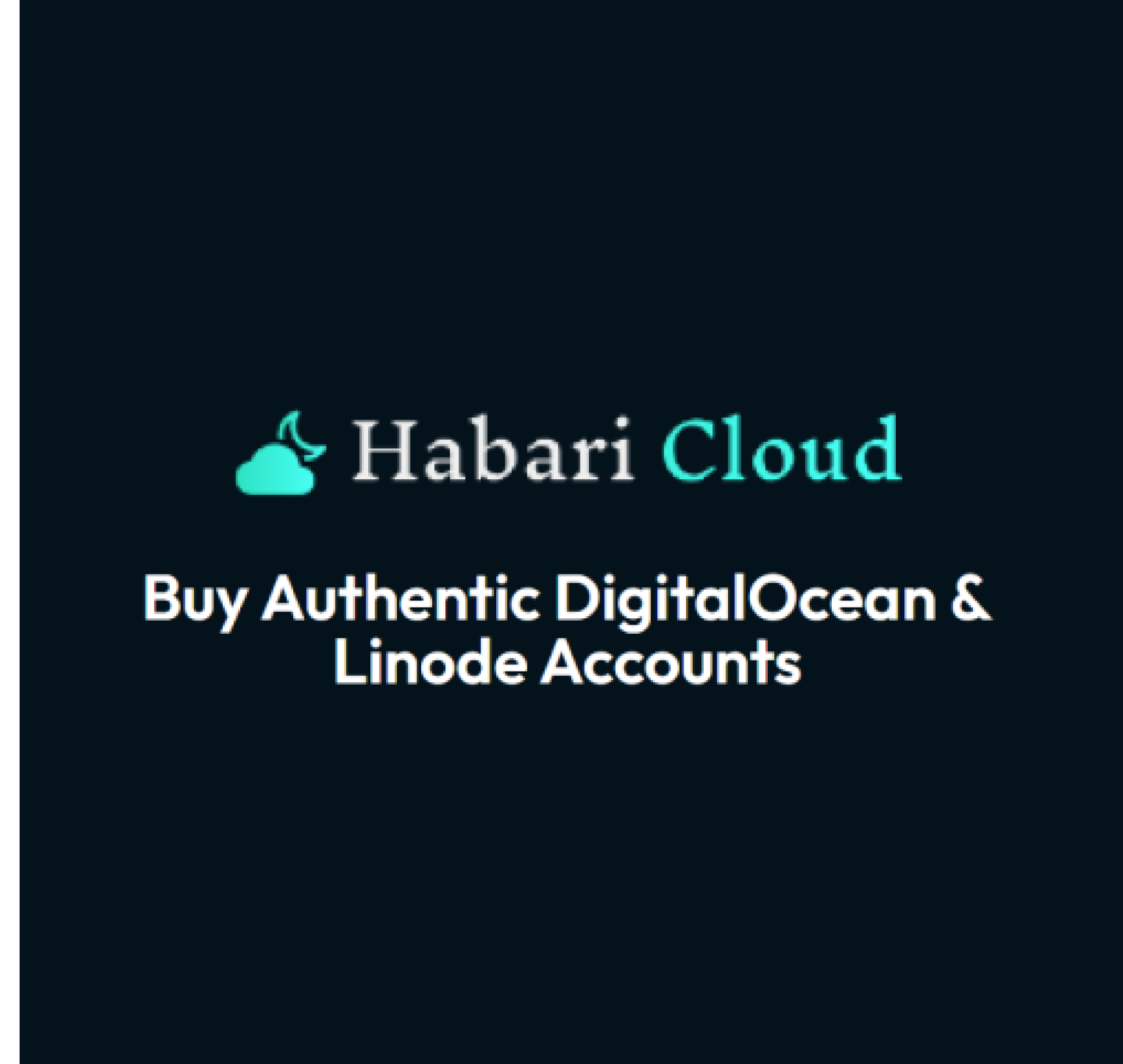 Buy DigitalOcean Accounts- Habaricloud