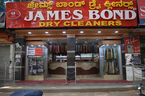 James Bond dry cleaner