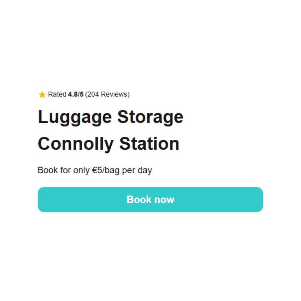 Luggage Storage Connolly Station