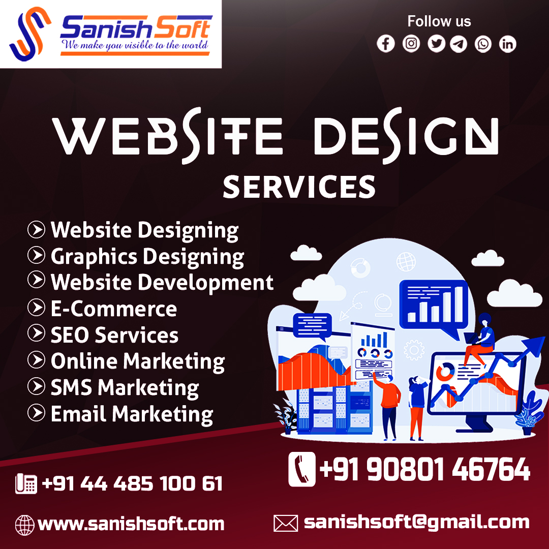 Sanishsoft Webdesign Company in Chennai