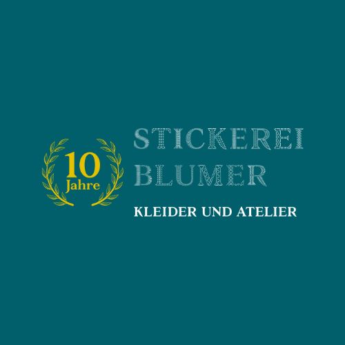 Stickerei Blumer